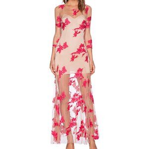 ISO For Love and Lemons Orchid Maxi Dress in Paradise Pink - Small or Medium